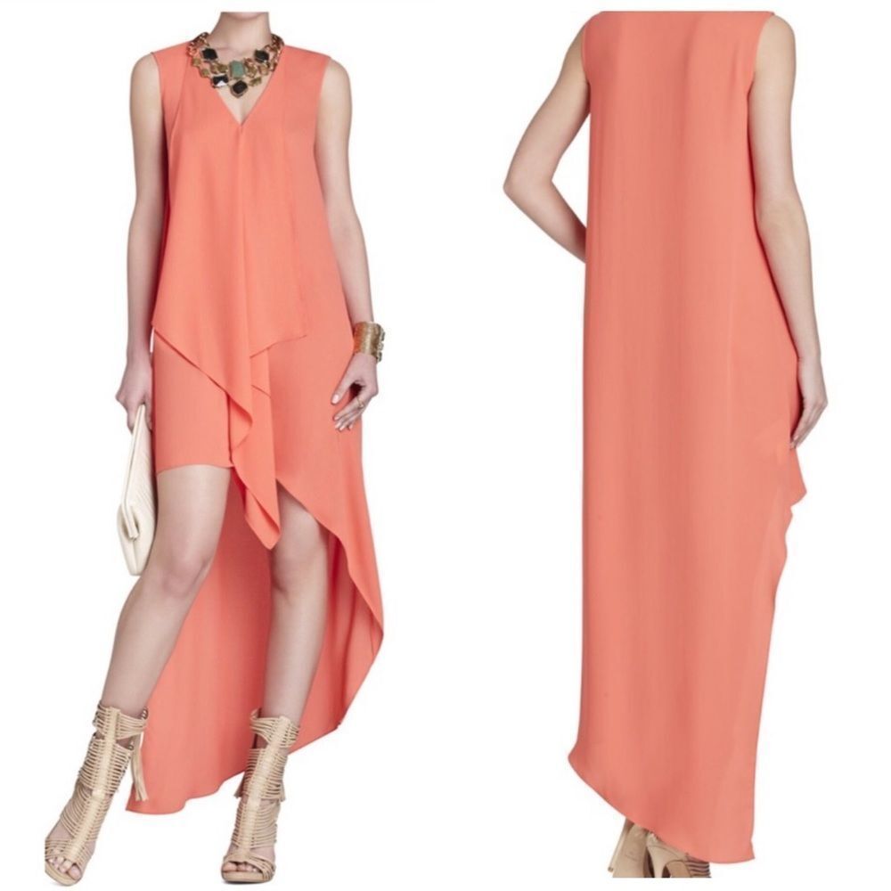 BCBGMaxAzria Tara Dress in Blush | SZ M